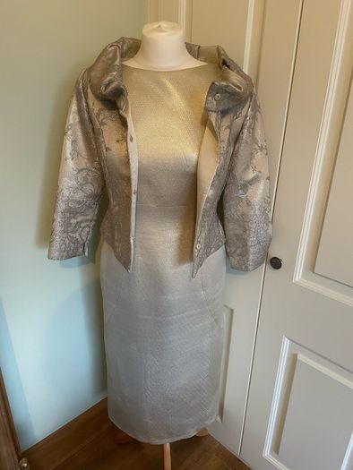 Beautiful Glamour Gold Dress Mother of the Bride Dress