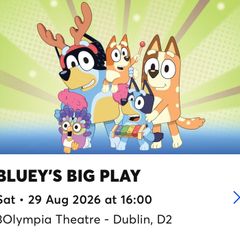 2x Blueys Big Play at the Olympia