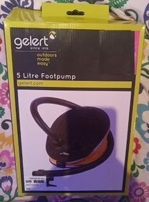 5 litre footpump for air-mattress