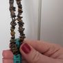 Long chipped beads Tiger Eye stone Image 4