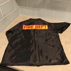 Halloween costume fire fighter 5/6 years old with hat