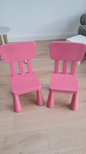 2 ikea kids chairs