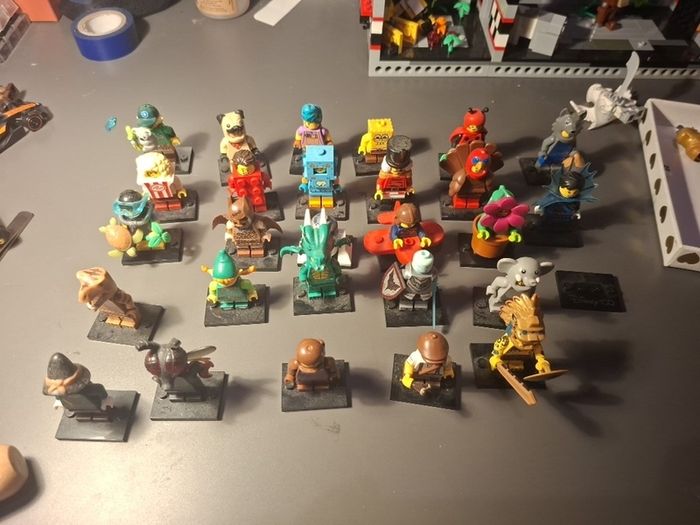 lego cmfs various series