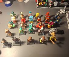 lego cmfs various series