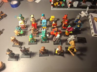 lego cmfs various series