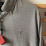 Bnwt jersey lerros medium short sleeve shirt with button down collar Image 8
