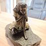 Irish bronze Genesis figurine Image 2