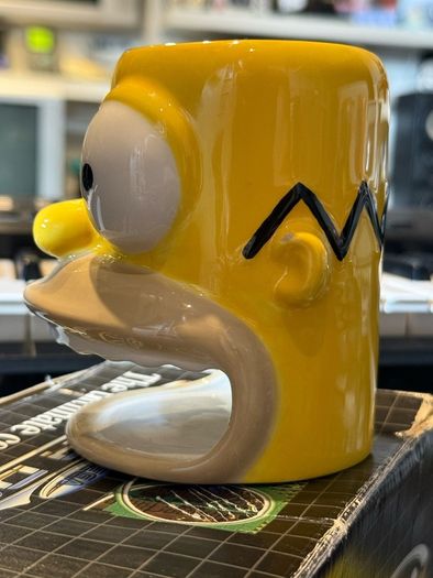Homer Simpson 3D Ceramic Mug - Official 20th Century Fox