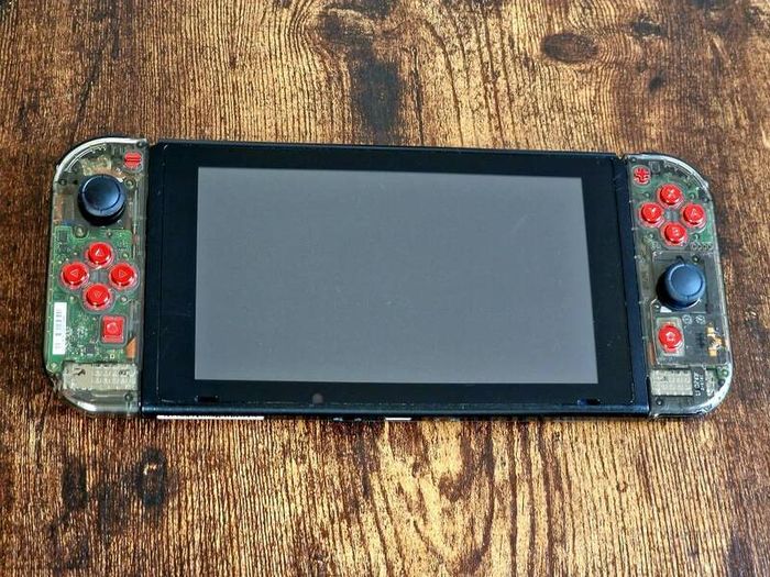 Nintendo Switch Hardmodded Picofly Custom Transparent Edition