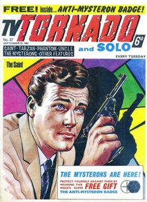 TV Tornado Issue #37 Sept 23 1967 Vintage 60's Comic City Magazines
