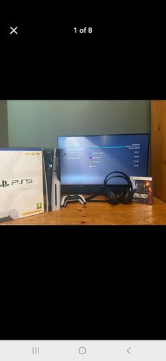 PS5, PlayStation 5 gaming bundle + monitor