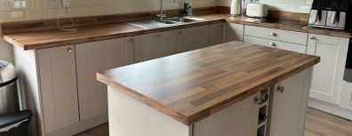 Kitchen Worktops and Sink