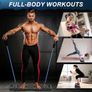 20 in 1 Press Up Board with Resistance Bands,Different color coded pushups board target specific muscle exercise Blue for Chest,Red for Shoulders,Yellow for Back,Green for Triceps Image 5