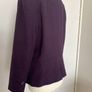 Aubergine Short Tailored Jacket, Size 16 Image 4