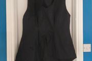 Black Ivan Grundahl v neck top