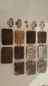WWII  military belt buckles