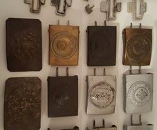 WWII  military belt buckles