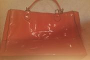 Coral Patent Bag