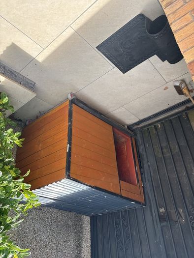 large dog kennel