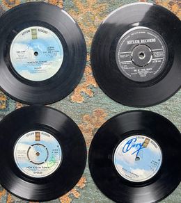 The eagles singles 3 euros each or all 4 for 10 euros
