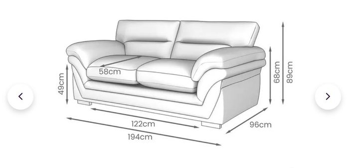 2.5 seater sofa