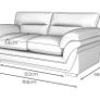 2.5 seater sofa Image 4