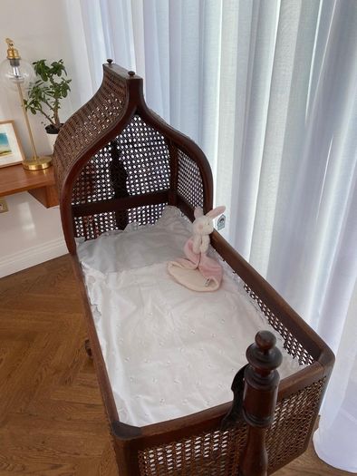 Rattan Crib