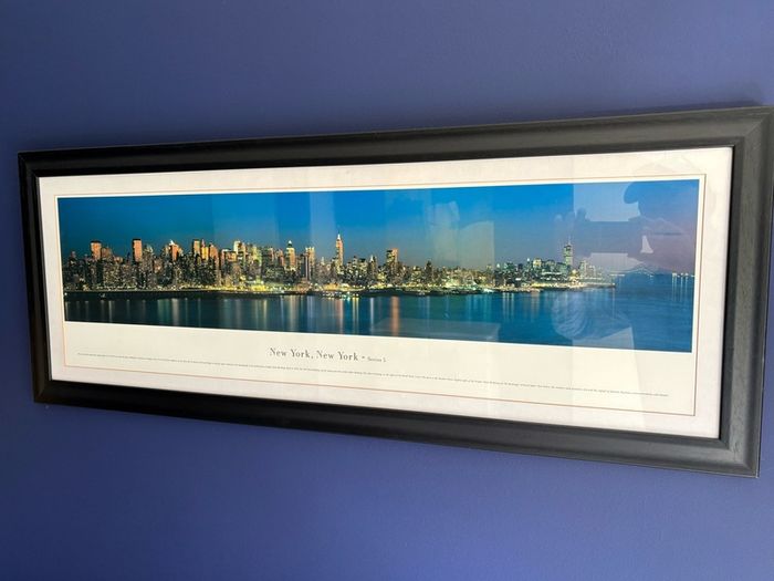 New York Print - framed and mounted