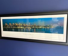 New York Print - framed and mounted