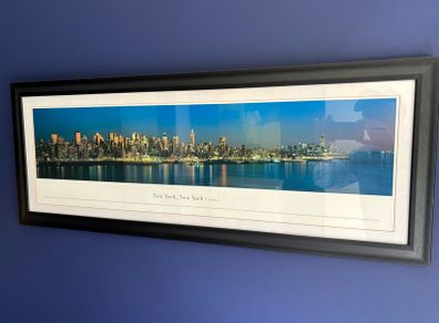 New York Print - framed and mounted