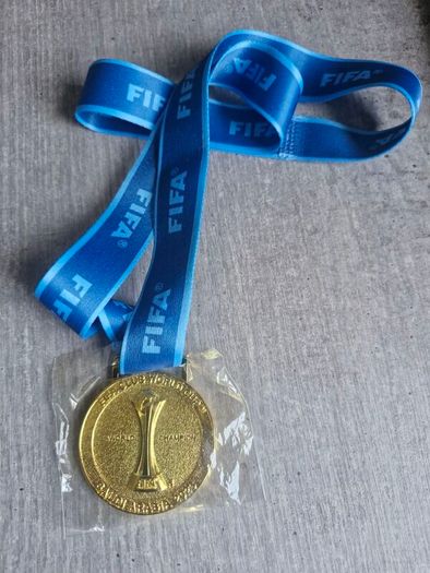 Collection of Brand new Man City Winners Medals