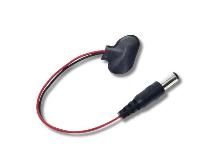 9V Battery Connector to DC 5.5x2.1mm Cable Set 5pcs