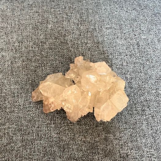 Crystal natural apophyllite cluster crystal