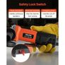 Angle Grinder, 114.3mm Electric Grinder Power Tool, 4.5Amps 12000RPM High-Speed Corded Angle Grinders with Adjustable Dust Guard for Metal Grinding, Cutting, Rust Removal Disc Not Included Image 3