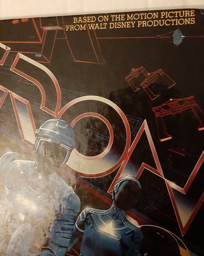 TRON vintage storybook  1982