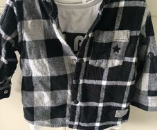 Next monochrome shirt & t shirt combo