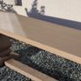 200cm Vintage Ash Dining Bench Like New Image 3