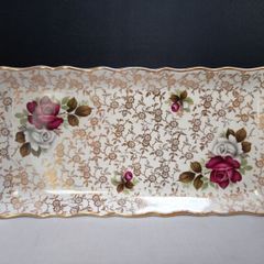 SALE!  Vintage Old Foley James Kent Ltd STAFFORDSHIRE Serving / Sandwich Tray
