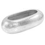 Coffee Table Silver 100x50x28 cm Aluminium Image 5