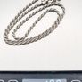 Vintage Armani Designer 925 Silver Rope Chain Image 8