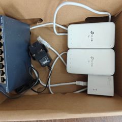 TP Link Powerline Network w/router (GBit)