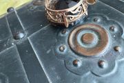 9ct / 9k Gold Large Smokey Quartz Pendant