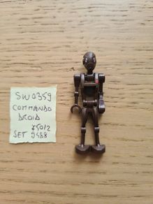 lego sw0359 commando droid, set star wars 75012, 9488