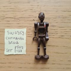 lego sw0359 commando droid, set star wars 75012, 9488