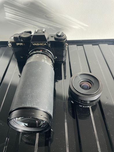 Yashica FR1 with 2lenses