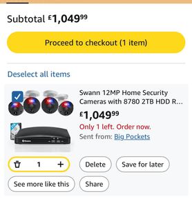 Swann Professional 12MP NVR security system