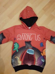 Among Us Hoody Size 140cm (10yrs)