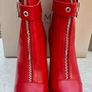 Simmi London red ankle boots Image 4