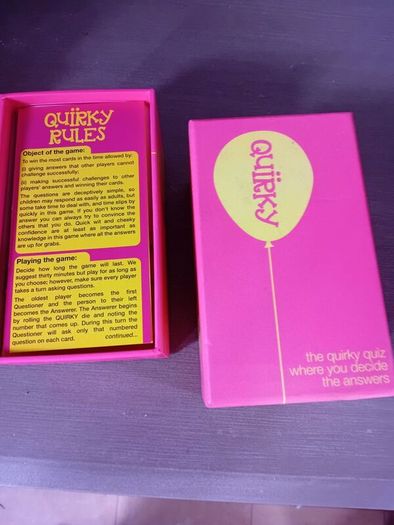 Quirkey Card Game