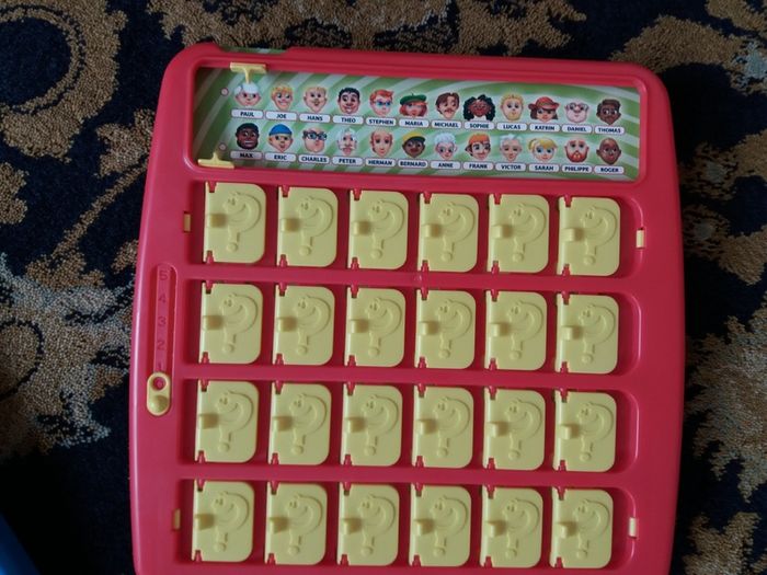 Guess who Boardgame